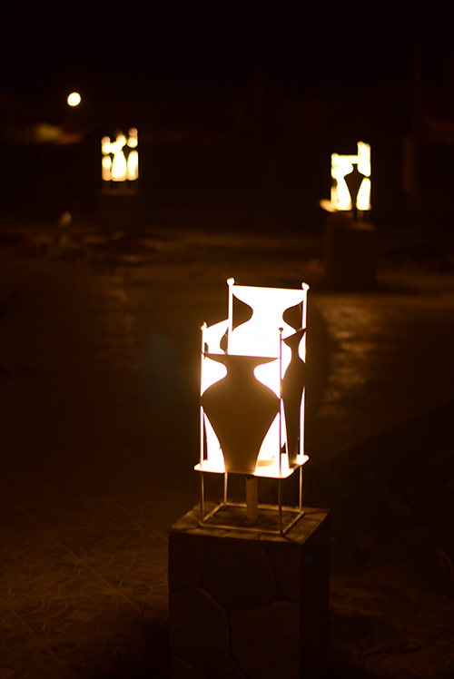 Lotus Matka Garden Light by sahil & sarthak